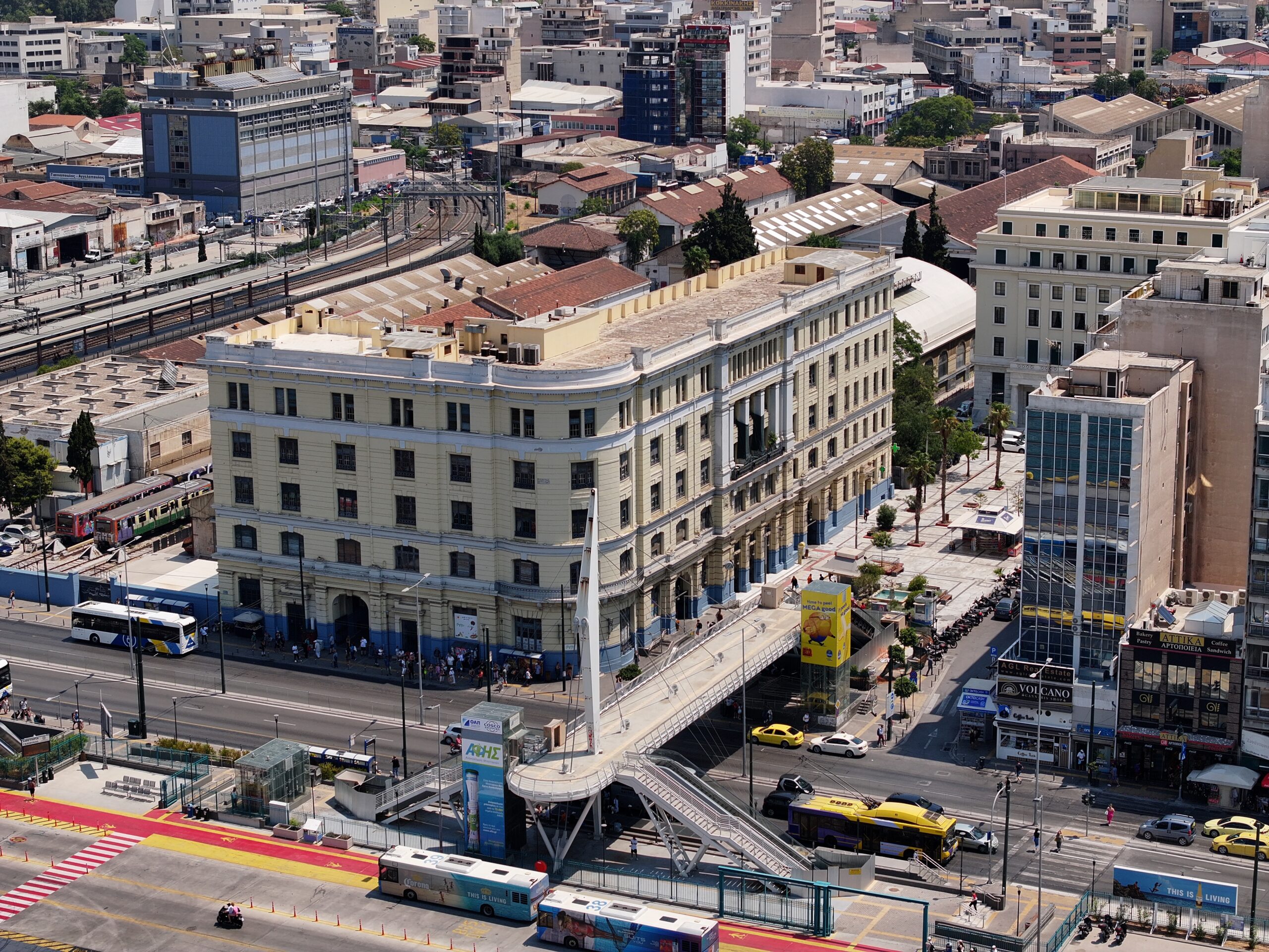 Passenger Port of Piraeus (Part I), Piraeus Electric Station, Karaiskaki Square