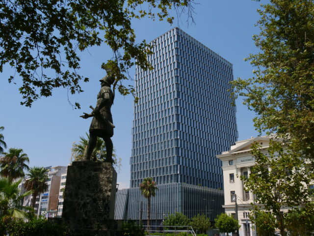 Passenger Port of Piraeus (Part 2), Piraeus Tower, Themistocles Square